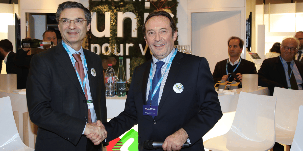 Patrick Devedjian, président des Hauts-de-Seine, et Pierre Bédier, président des Yvelines.