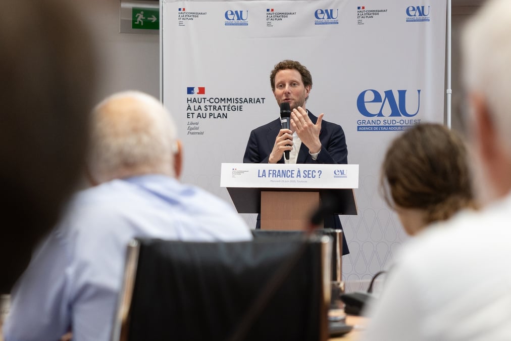 Clément Beaune à Toulouse pour la présentation du rapport.