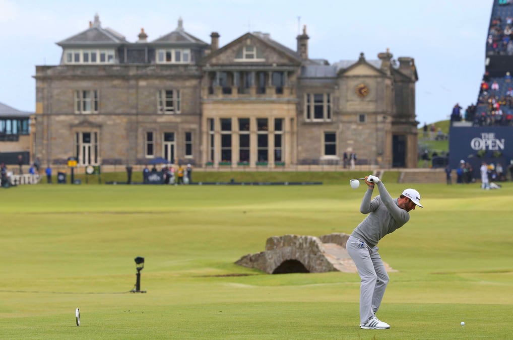 Dustin johnson en tete a st-andrews