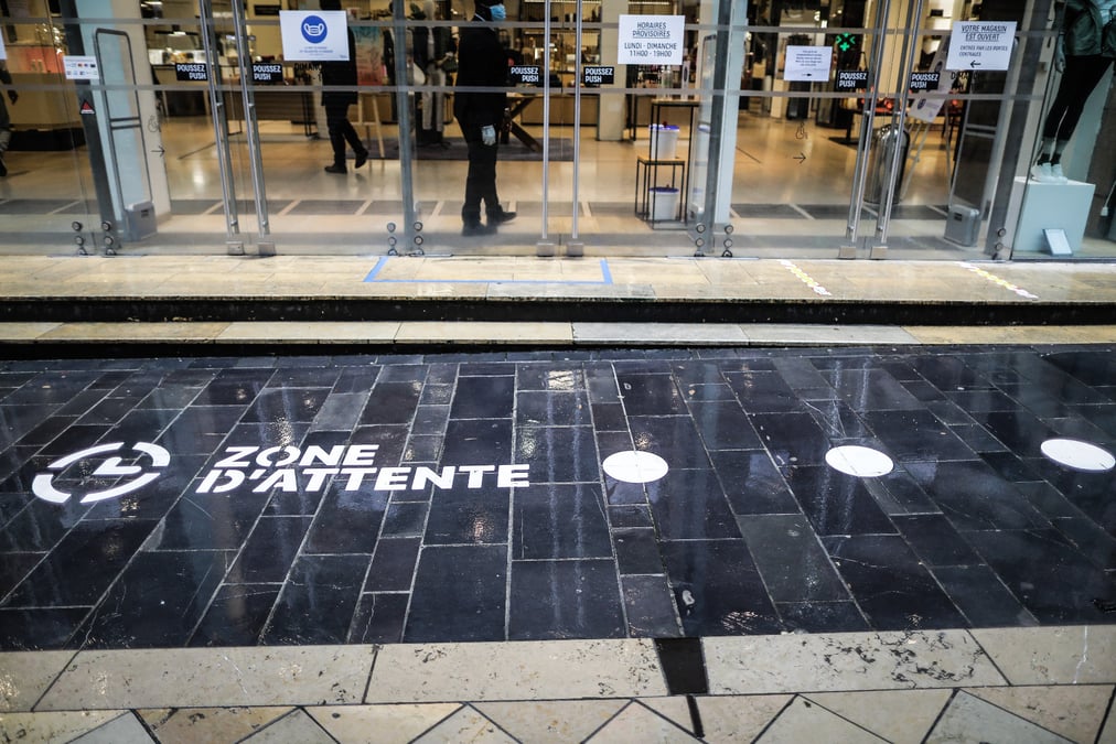 Centre-ville de Bordeaux Covid-19