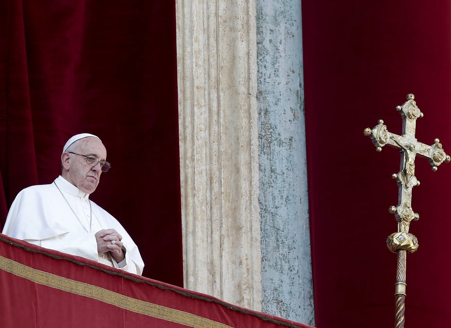 Le pape prone l'unite face aux atrocites djihadistes