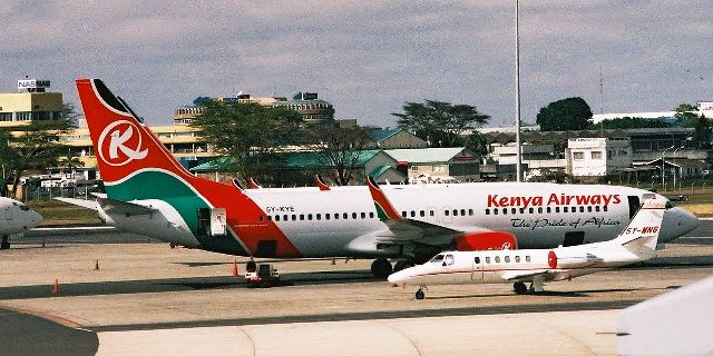 kenya airways transport aérien