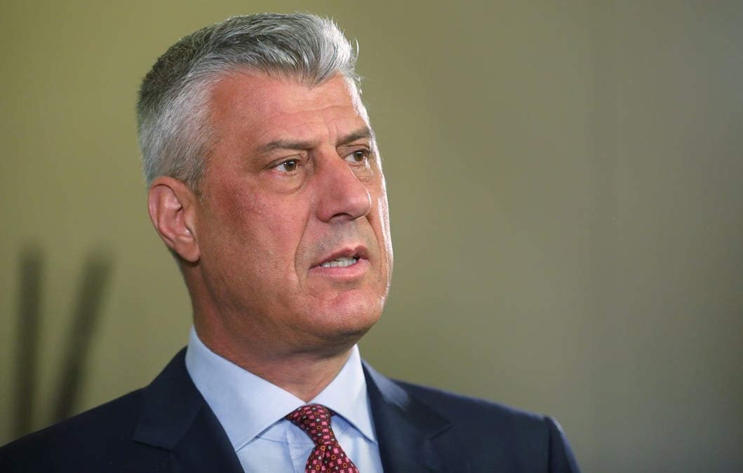 Comparution lundi pour crimes de guerre du president demissionnaire du kosovo