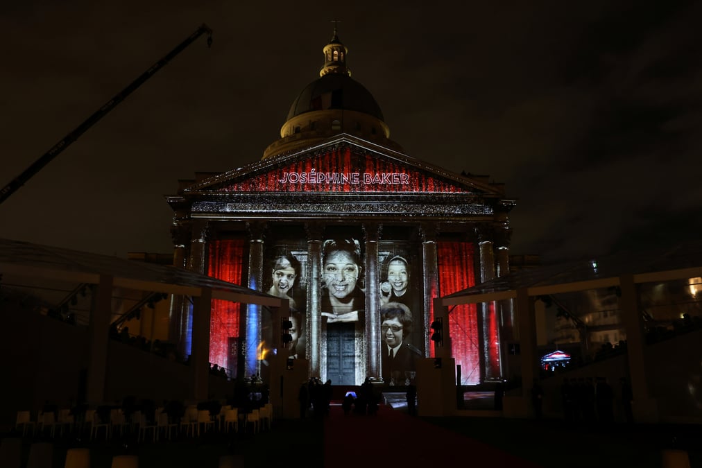 France: josephine baker, artiste et resistante, entre au pantheon