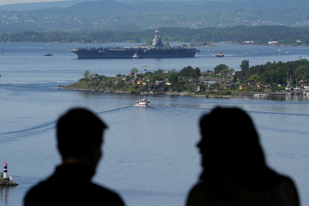 L'uss gerald r. ford a oslo