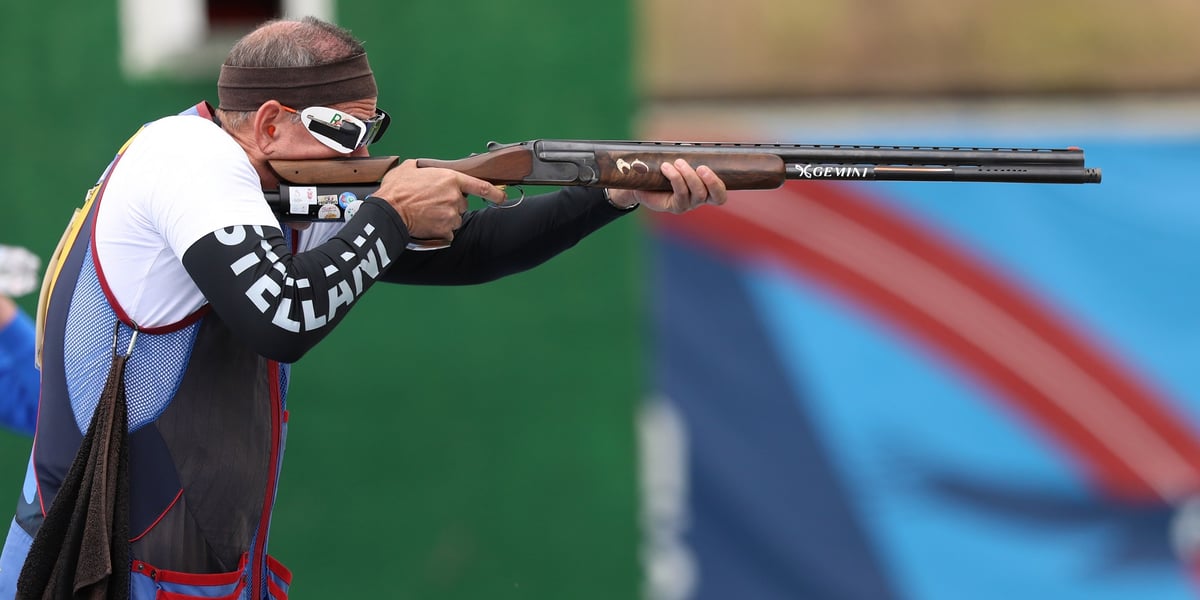 Leonel Martinez, 60 ans, lors des Jeux panaméricains, fin octobre.
