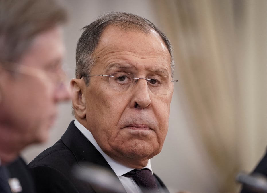 Photo d'archives: le ministre russe des affaires etrangeres serguei lavrov