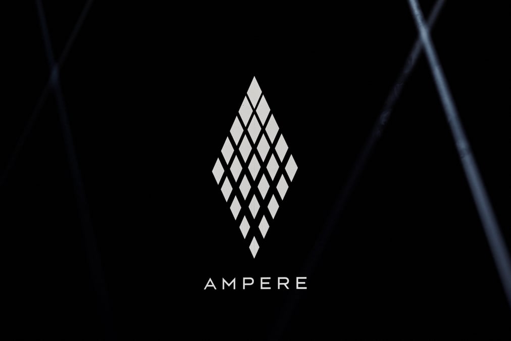 Le logo d'ampere