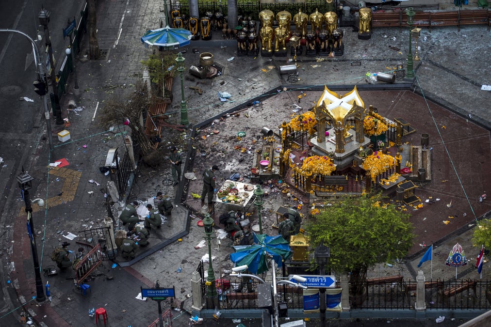 Proces des auteurs presumes de l'attentat de bangkok en aout 2015
