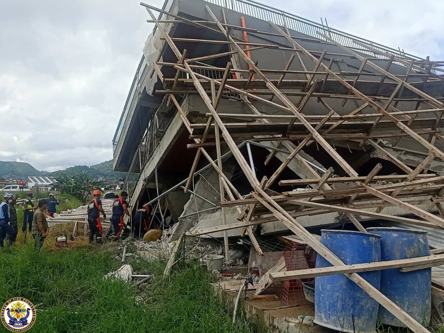 Un puissant seisme de magnitude 7,1 frappe le nord des philippines