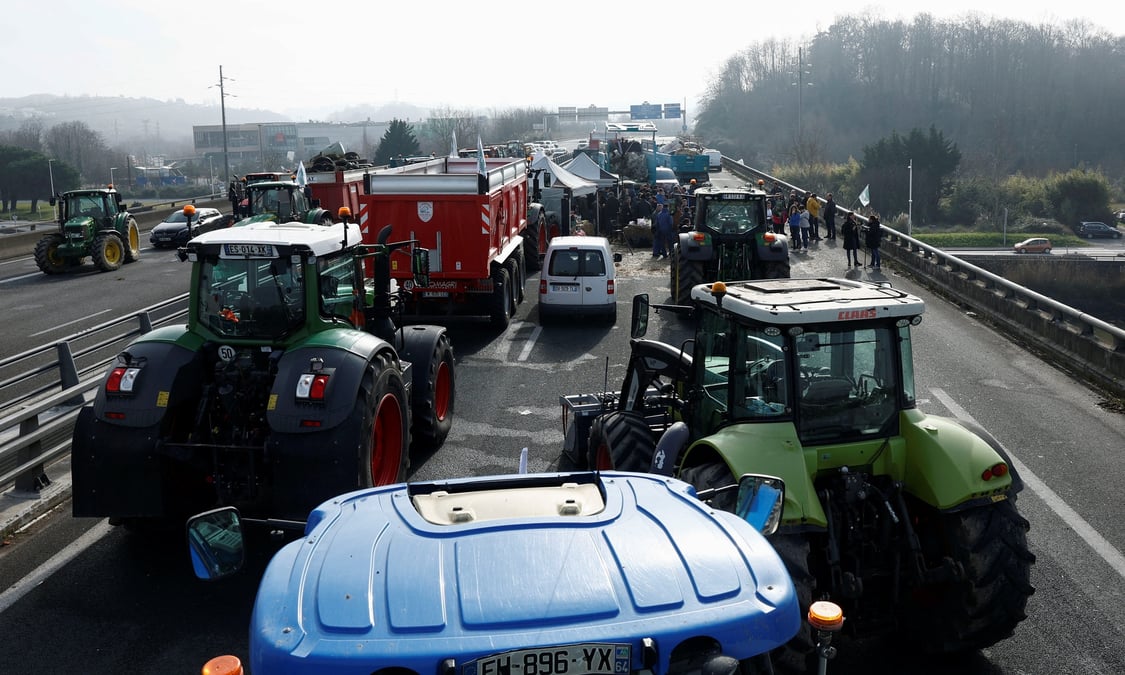 Manifestations nationales d’agriculteurs en france