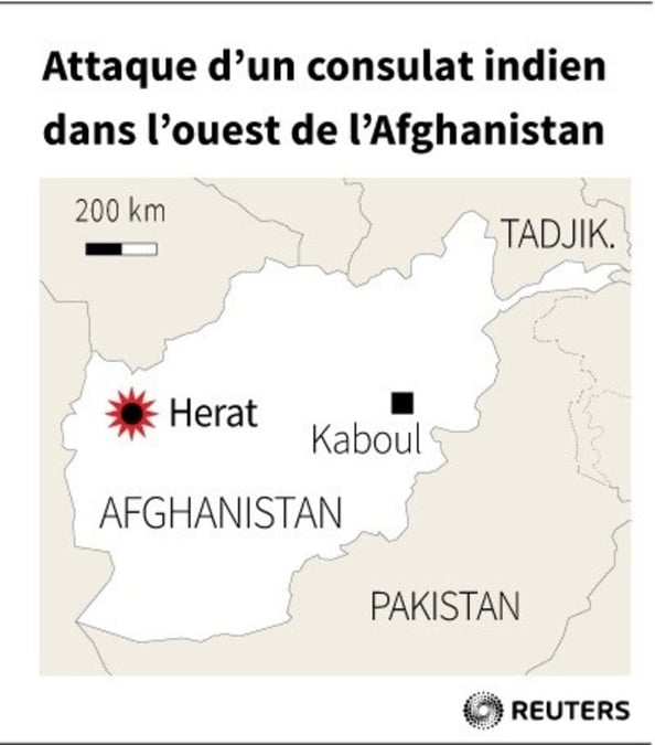 Un consulat indien attaqué dans l'ouest de l'Afghanistan