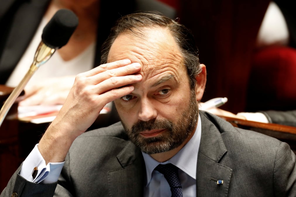 Philippe mu par le "cauchemar" de l'"effondrement" francais
