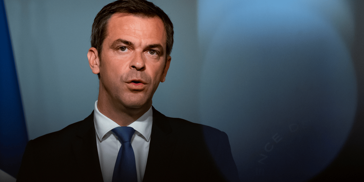 Olivier Véran, ministre de la Santé, lors d'une déclaration à la presse, le 20 mai 2020