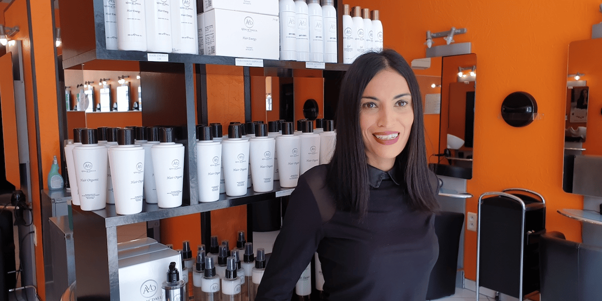 Aïda M'Dalla, créatrice du groupe Allure Coiffure.