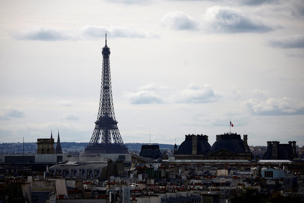 Vue generale de paris