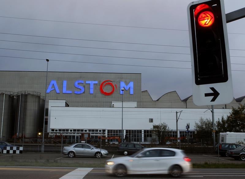 Recul du CA et des commandes d'Alstom sur neuf mois
