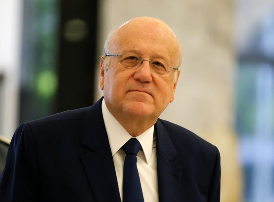 Les livraisons de petrole iranien violent la souverainete du liban, dit mikati