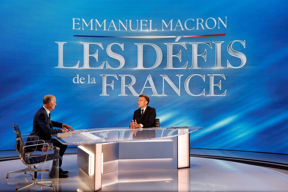 Emmanuel Macron s’est exprimé pendant plus de trois heures sur le plateau de TF1.