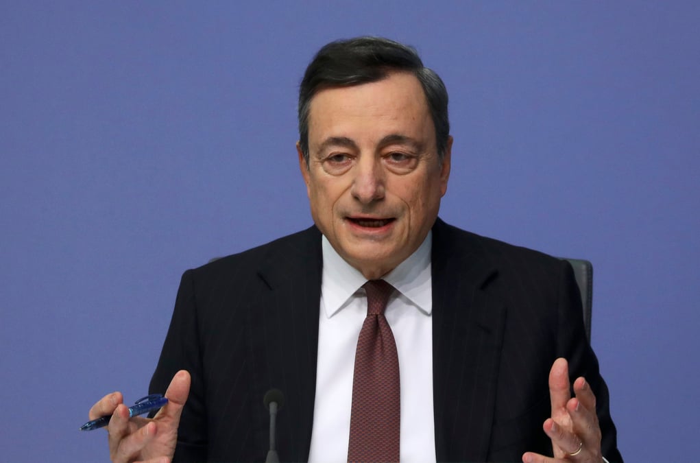 Draghi annonce que les mesures adoptees par la bce sont efficaces