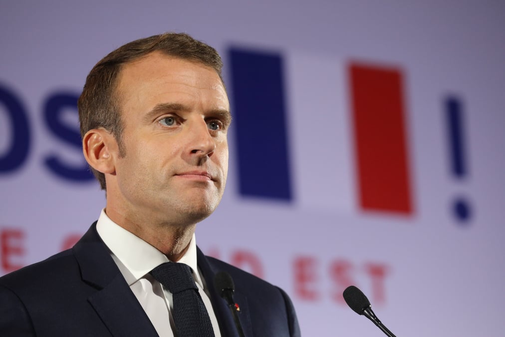 Macron veut une "vraie armee europeenne" face a la russie