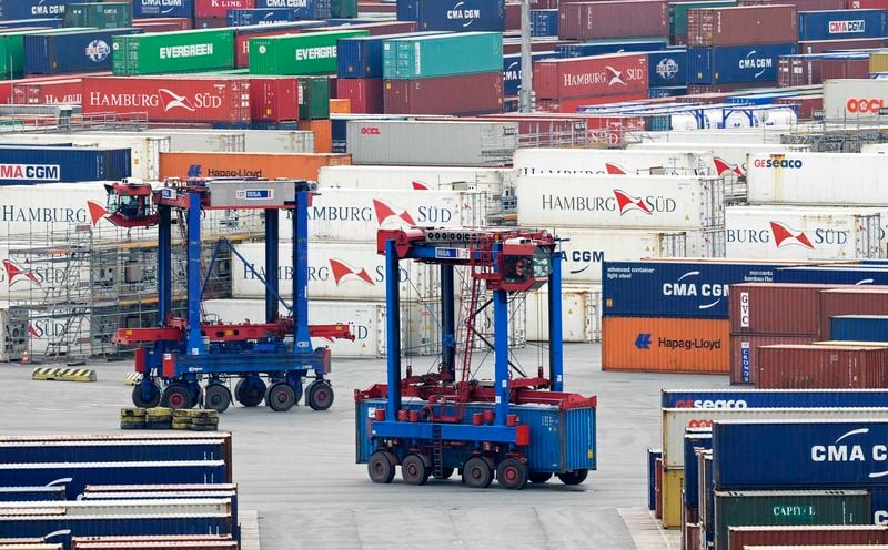 Hausse de l'excédent commercial en août dans la zone euro