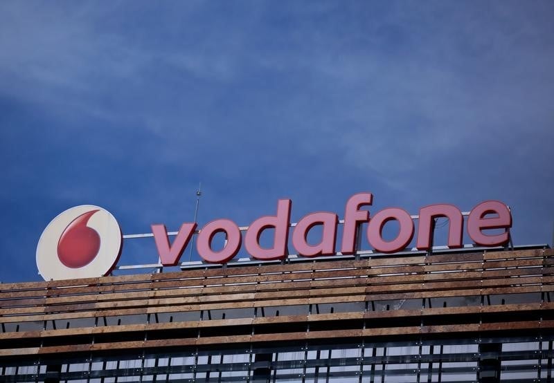 Croissance du ca annuel de vodafone 