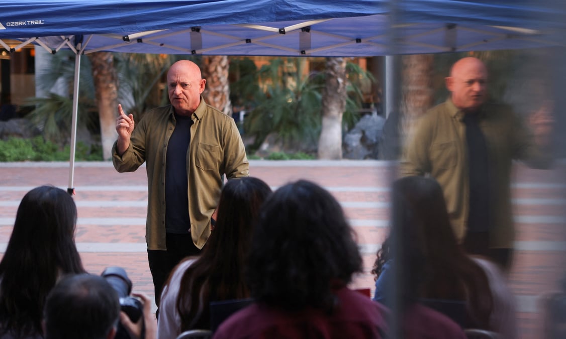 Photo du senateur democrate mark kelly