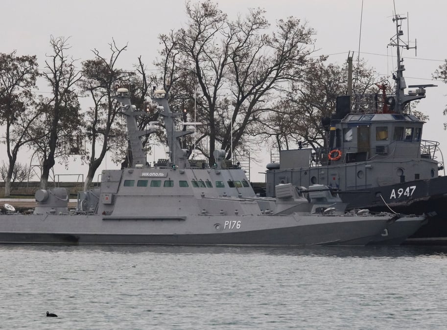 Moscou rejette l'appel de paris et berlin a la liberation des marins ukrainiens