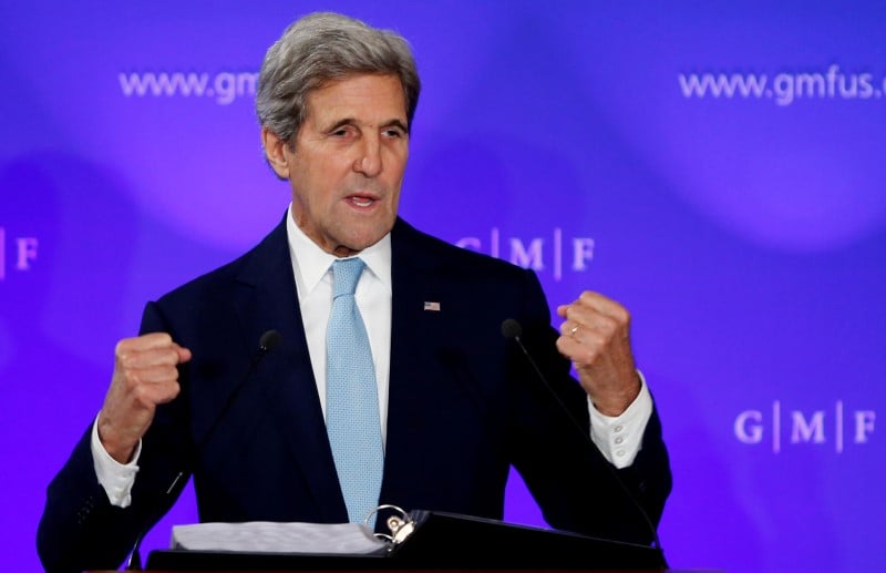 John kerry juge le soutien russe a assad "irresponsable"