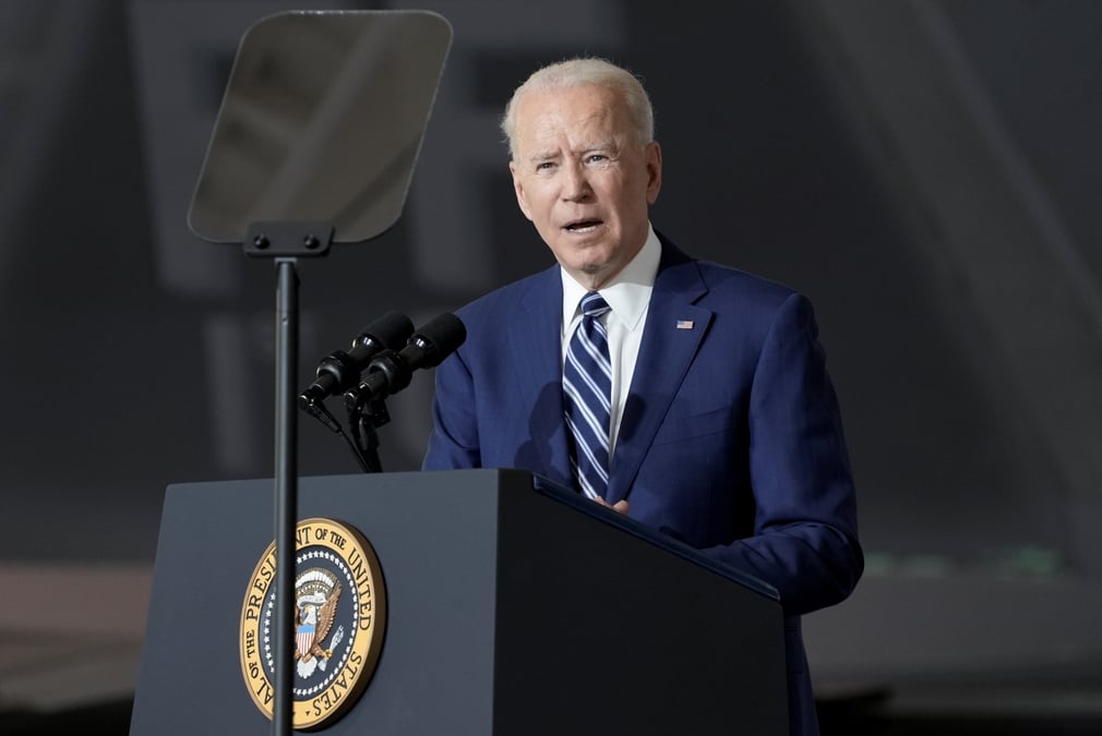 Usa: biden presente un projet de budget de 6.000 milliards de dollars