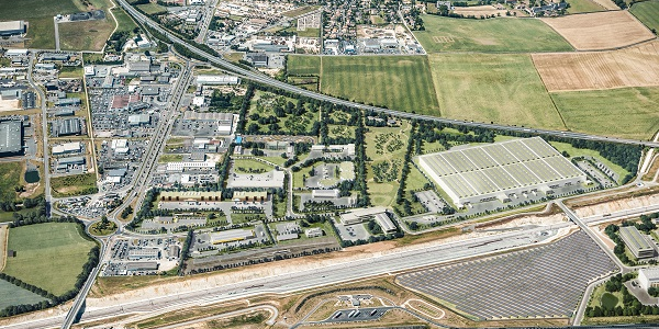 Le parc d'activités Aliénor à côté de Poitiers fait partie des sites clés en main labellisés en 2021.