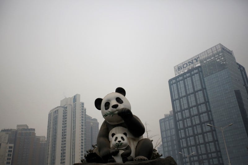 La qualite de l'air en chine s'ameliore un peu