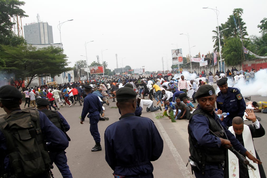 Trois morts lors d'une manifestation anti-kabila a kinshasa, selon une ong
