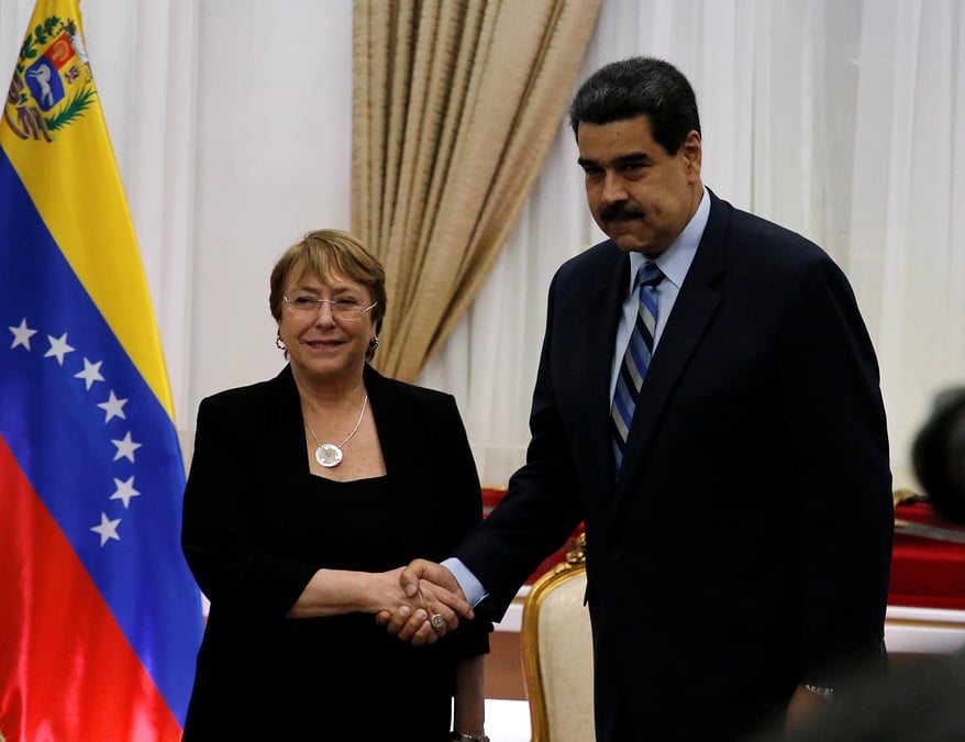 Venezuela: michelle bachelet reclame la liberation des opposants