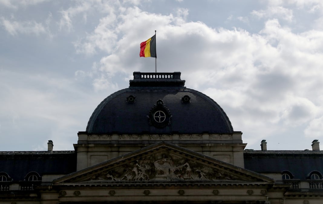 Celebrations of belgian national day in brussels