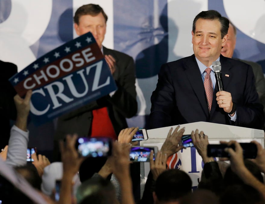 L'iowa choisit cruz plutot que trump chez les republicains