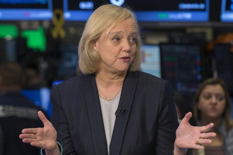 Hp enterprise annonce le depart de sa patronne meg whitman