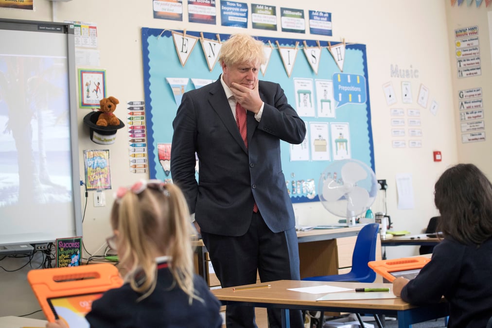 Grande-bretagne: johnson veut promouvoir la reouverture des ecoles en septembre