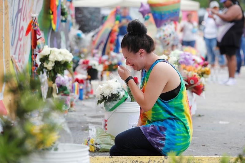 Hommages aux victimes du pulse d'orlando, un an apres la tuerie