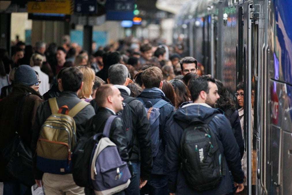 Des trains perturbes mais moins qu'il y a une semaine