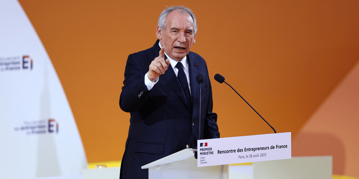 François Bayrou a déclaré que « les efforts ne devront pas toucher l'outil de travail » lors des Rencontres des entrepreneurs ce jeudi.