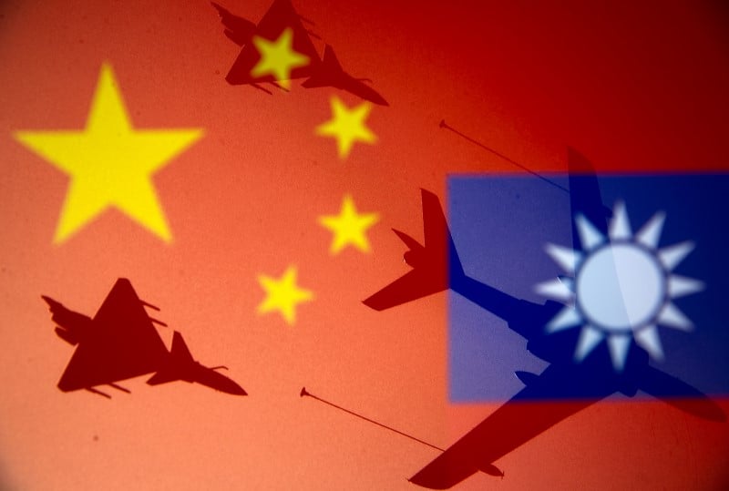 Taiwan signale la plus grande intrusion d'avions chinois dans son espace aerien