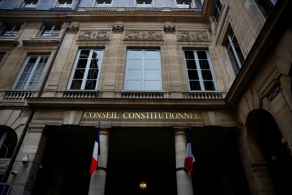 Le siege du conseil constitutionnel a paris