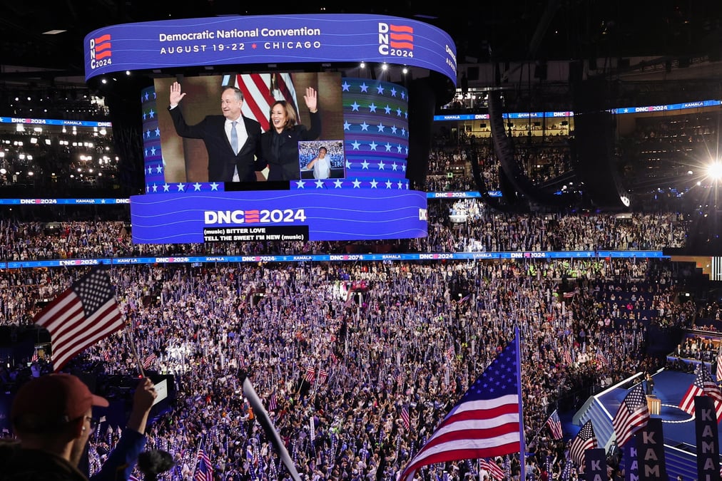 La convention nationale du parti democrate americain a chicago