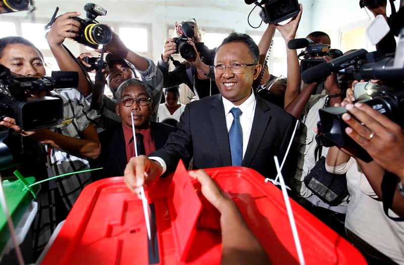 Le candidat du pouvoir donné gagnant pour la présidence malgache