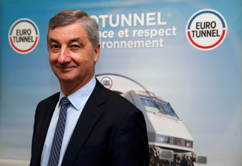 Eurotunnel revoit a la baisse sa prevision 2016