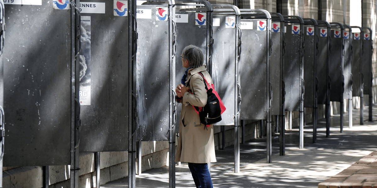 Europe, campagne électorale, affichage