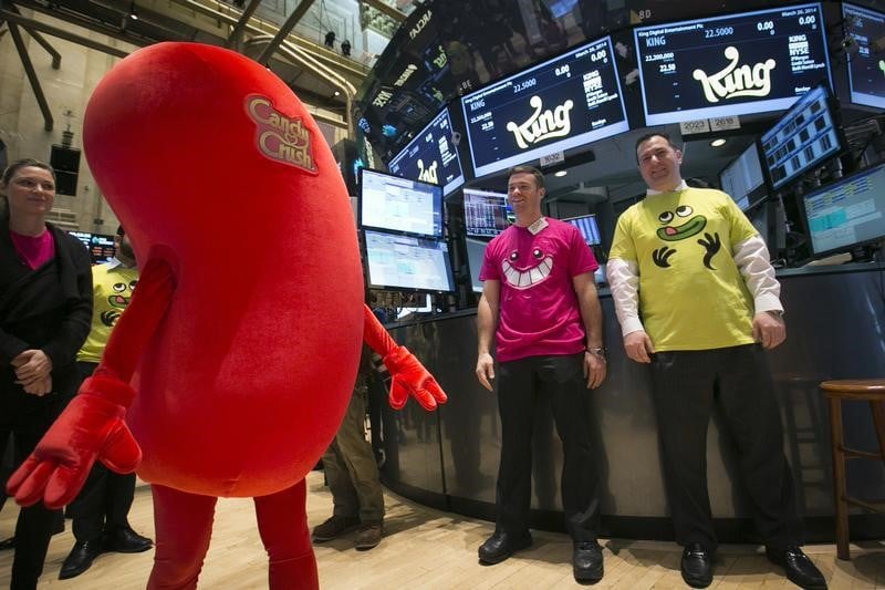 Trop dépendant de Candy Crush, King Digital chute en Bourse
