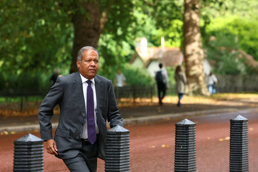 Le directeur general de barclays c.s. venkatakrishnan
